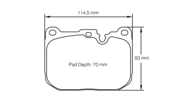 Pagid Racing Brake Pads No. 4931 - Discovery Parts